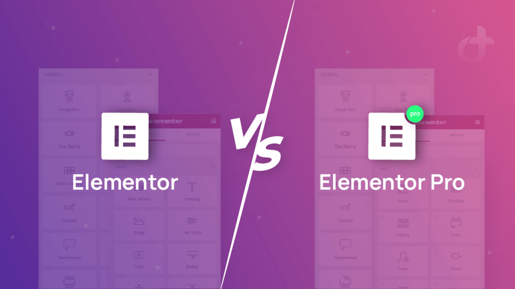 Wat is verschil tussen Elementor en Elementor Pro? - Websitetoday.nl